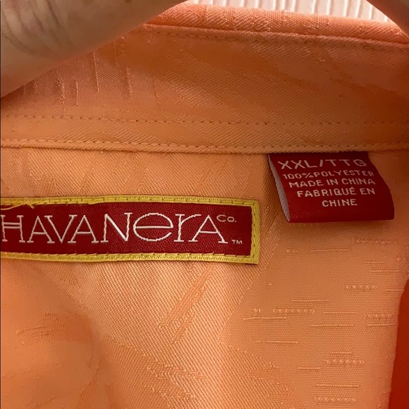 Men’s Peach Button Down Shirt - Picture 4 of 4